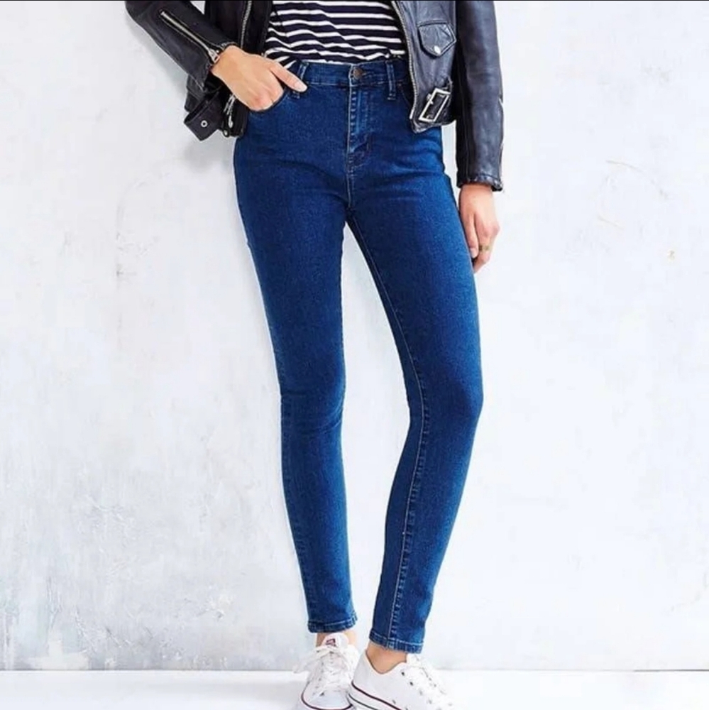 Urban Outfitters BDG High Rise Twig Ankle Skinny Jeans 28